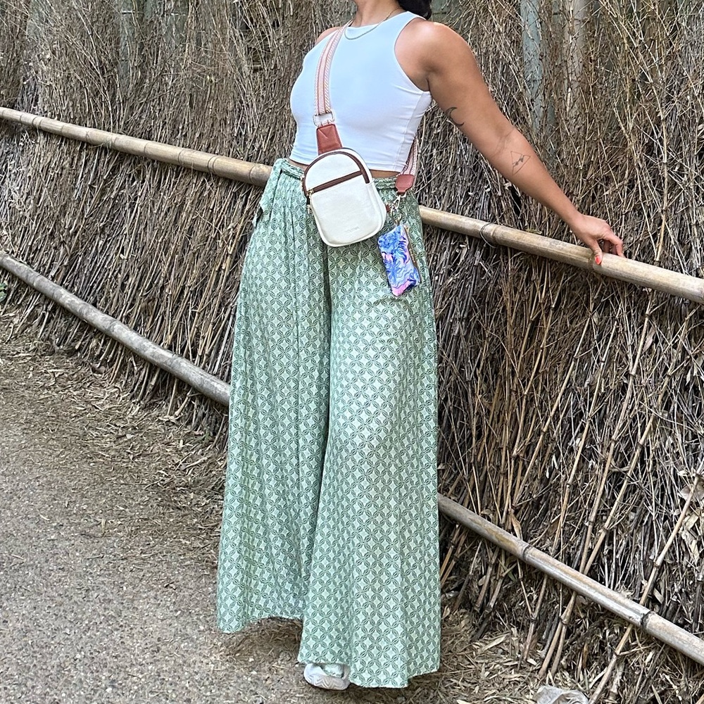Summer Cut Out Wide Leg Pant